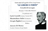 Parma: cento anni dall'appallo di Don Luigi Sturzo "Ai liberi e forti"